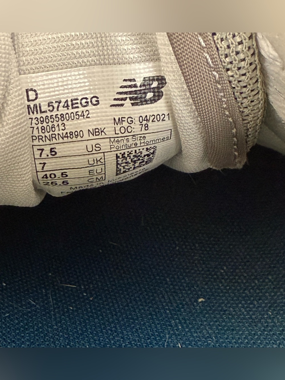 New Balance Classic 574 Sneakers - Picture 10 of 10
